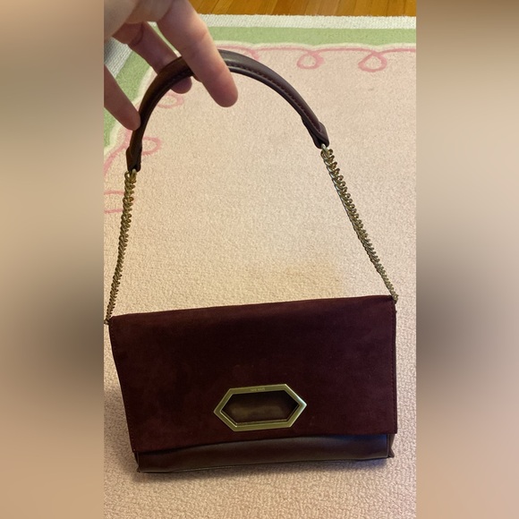 Burgundy Clutch - Nine West - Picture 2 of 6